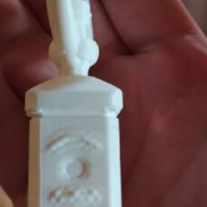 miniaturowa latarnia 3D – precyzyjny wydruk w technologii FDM jako element dekoracyjny- brelok 3D-promocjepolska