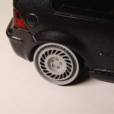 model samochodu z indywidualnie drukowaną felgą 3D – felgi 3D- promocjepolska